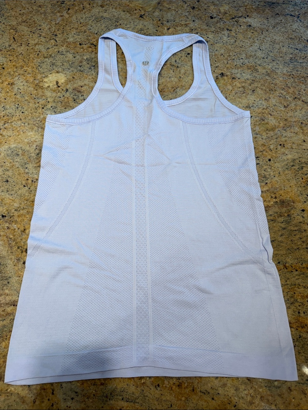 lululemon athletica White Racerback Performance Tank